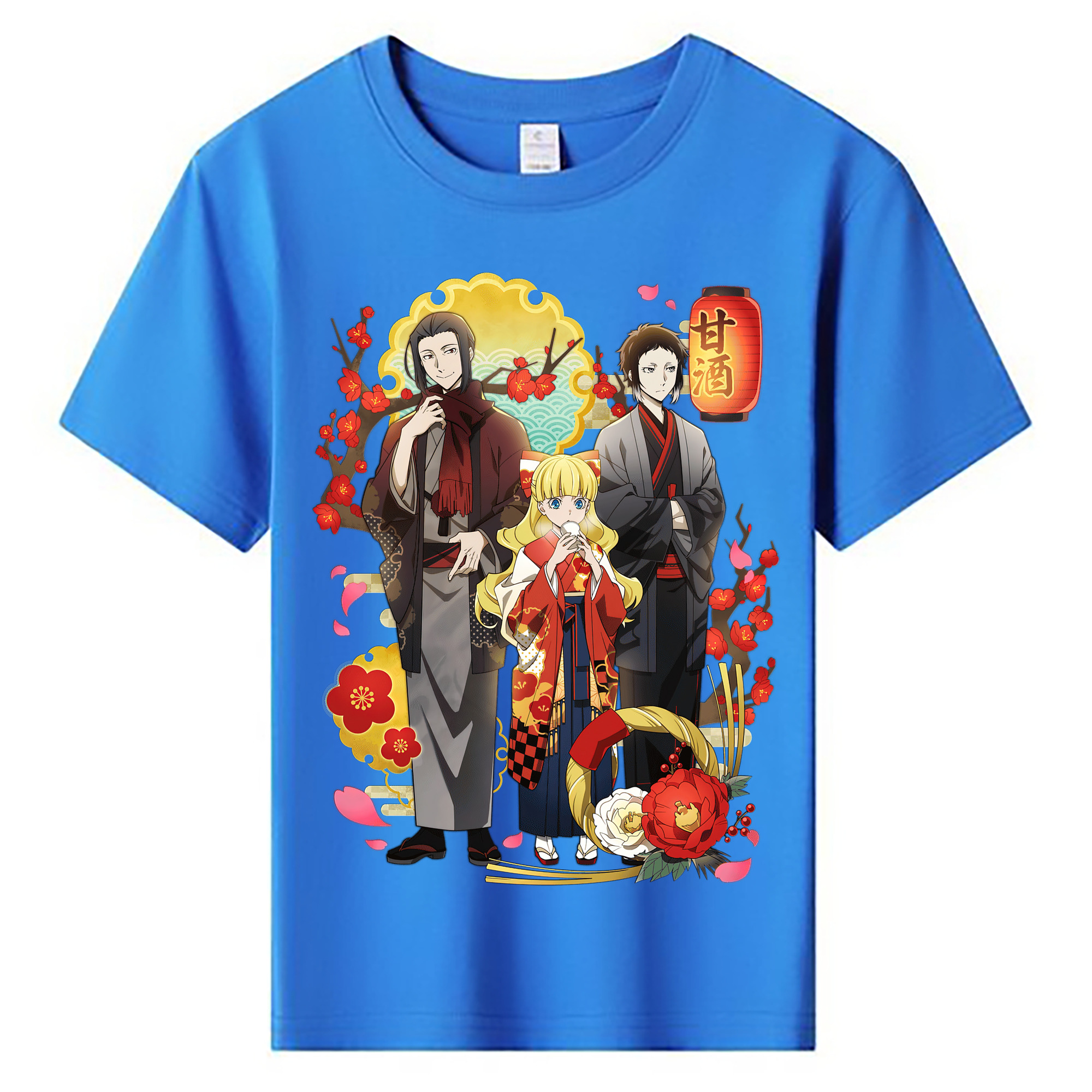 （画像用） 文豪ストレイドッグス Bungo Stray Dogs 綿100％キッズTシャツ（フロントプリント）